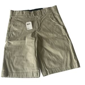 Crown & Ivy Kids Boys Motion Flex Khaki Shorts Size 12 Adjustable Waist